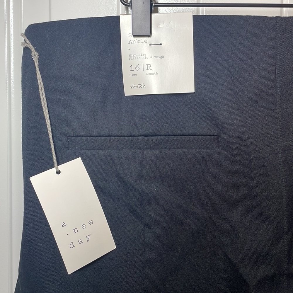 A New Day- Women's High-Rise Slim Fit Ankle Pants - Picture 10 of 14